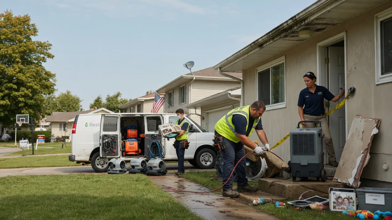 Water Damage Restoration in Norris, IL near me